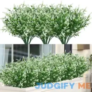 ArtBloom Outdoor Artificial Lavender Fake Flowers UV Resistant Shrubs