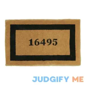 Pottery Barn Personalized Framed Doormat