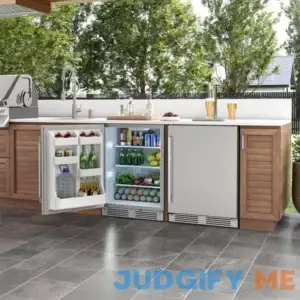 Zephyr Presrv 24 Inch Single Zone Outdoor Refrigerator - PRR24C01AS-OD