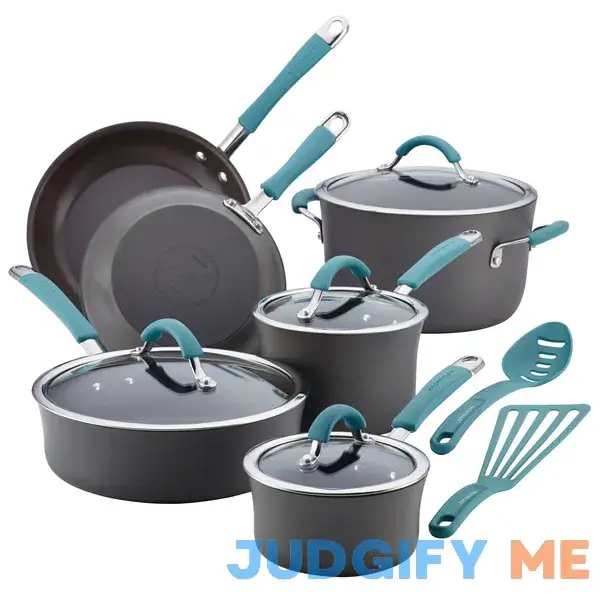 Rachael Ray Cucina 12-Piece Nonstick Cookware Set Rachael Ray Cucina 12-Piece Nonstick Cookware Set