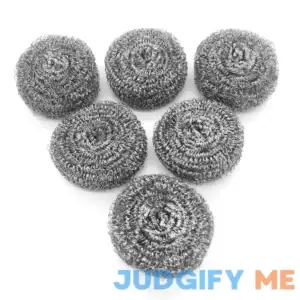 Ktojoy 6 Pack Stainless Steel Wool Scrubber