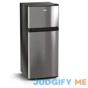 TCL 4.5 Cu. ft. Two Door Refrigerator Stainless Look MR453L