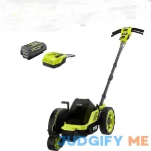 RYOBI 40V HP Brushless Stick Edger with Extra Edger 4.0 Ah Battery. and Charger