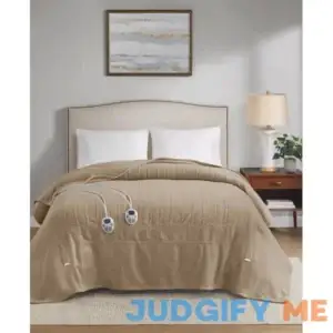 Closeout! Premier Comfort Classic Fleece Heated Blanket