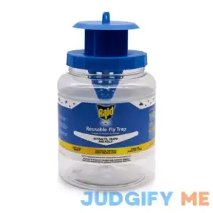 Raid Reusable Fly Jar Trap with Lure