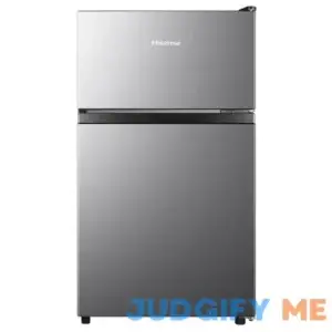 Hisense 3.1-cu ft Mini Fridge with Freezer ENERGY STAR LMT33M6AVE