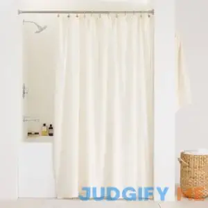 West Elm Crinkle Shower Curtain 72x74