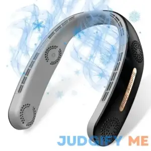 OLV Neck Fan 4 Turbo 6000mAh Portable Neck Fan 360В°Cooling Airflow Bladeless Neck Fan USB Rechargeable with 3 Speeds Adjustment Wearable Personal