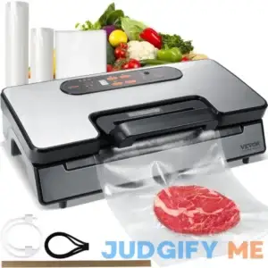 VEVOR Vacuum Sealer Machine 90Kpa 130W Powerful Dual Pump & Dual Sealing