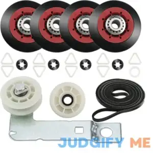 4392067 Dryer Repair Kit and W10837240 Dryer Idler Pulley for Maytag Bravos Whirlpool Duet Kenmore Elite Dryers