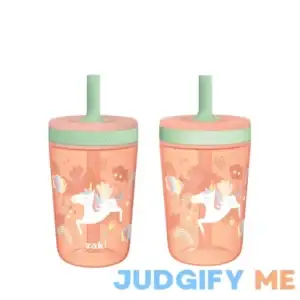 Zak Designs Kelso Kids Leak Proof Tumbler with Lid and Straw