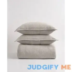 Quince Organic Ribbed Cotton Coverlet