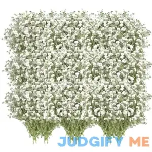 200 Pieces Dried Babys Breath Flowers White Babys Breath Real Flowers Nature Real Dry Pressing Floral Natural Gypsophila Dried Flowers for Wedding