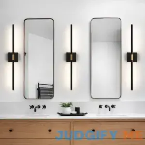 Fiza 2 Light Dimmable LED Bath Bar Ivy Bronx Finish