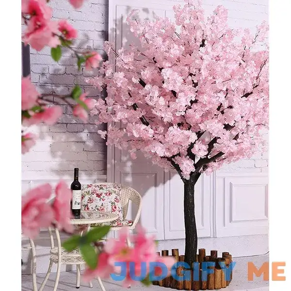 Artificial Cherry Blossom Trees Handmade Light Pink Tree Indoor Outdoor Home Office Party Wedding Artificial Cherry Blossom Trees Handmade Light Pink Tree Indoor Outdoor Home Office Party Wedding