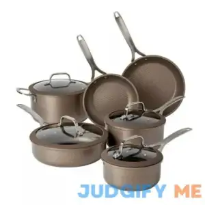 Food Network 10-pc. Textured Titanium Nonstick Cookware Set