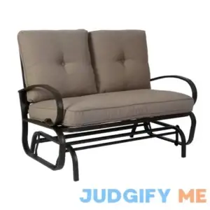 Kozyard Cozy Outdoor Patio Rocking Love Seats Glider Swing Bench/Rocker