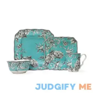 222 Fifth Adelaide 16-Piece Porcelain Dinnerware Set
