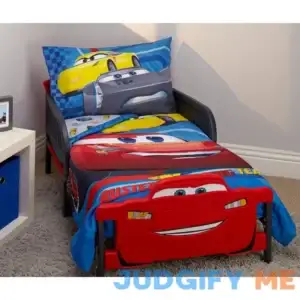 Disney Cars Rusteze Racing Team 4 Piece Toddler Bedding Set