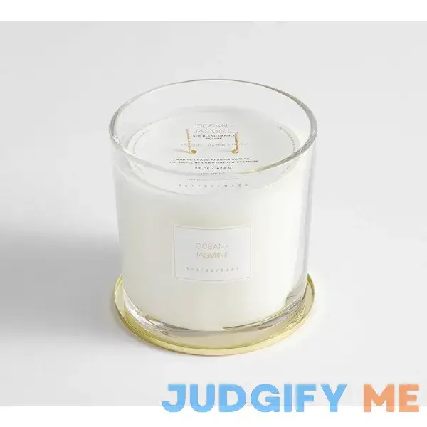 Pottery Barn Signature Scented Ocean & Jasmine Pottery Barn Signature Scented Ocean & Jasmine
