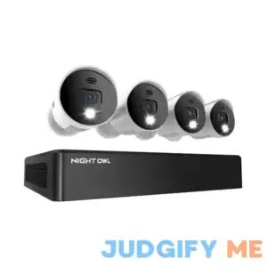 Night Owl Security Camera System CCTV 8 Channel Bluetooth DVR with 1TB Hard Drive