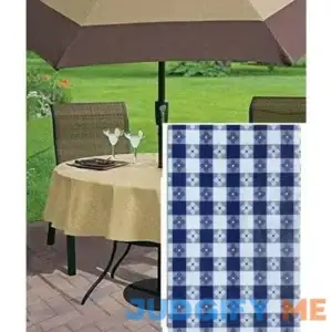 Newbridge Bistro Tavern Check Vinyl Flannel Backed Tablecloth Checkered Vinyl Picnic