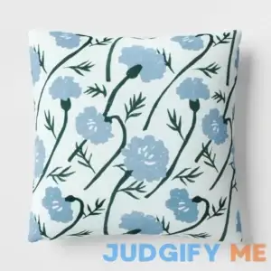 Room Essentials 17"x17" Calendula Floral Square Outdoor Throw Pillow Assorted