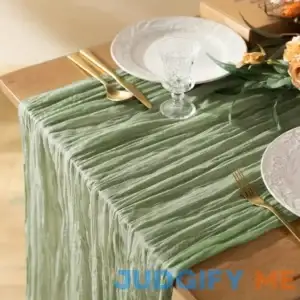 Boho Rustic Table Runner for Wedding