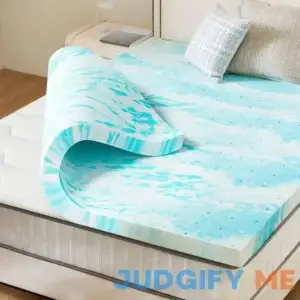 Mattress Topper Size Cooling Gel Memory Foam Bed Toppers 3 Inch Soft Mattress Pads for Sleeper Sofa