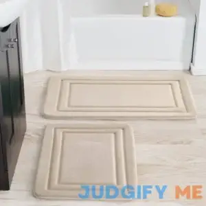Mainstays Memory Foam Bath Rug Set