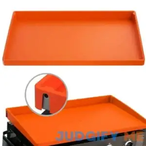 36 Inch Blackstone Griddle with Orange Cover