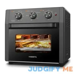 20 Quart Air Convection Oven Kitchen Countertop All-in-One Air Fryer Oven Toaster Combo w/ Accessories