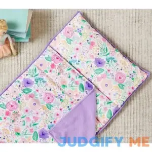 Lavender Floral Blooms Nap Mat
