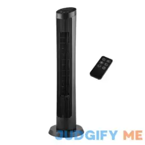 40 in. 4 Speed Digital Oscillating Tower Fan with Remote Control
