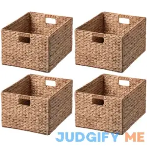 Bay Isle Homeв„ў Rattan Basket Set Three Posts