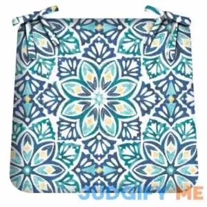 Mainstays 15.5" x 17" Decorative Outdoor Seat Pad