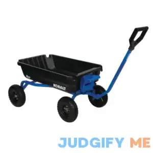 Kobalt 4-cu ft Poly Yard Cart