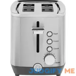 GE 2-Slice Stainless Steel Toaster