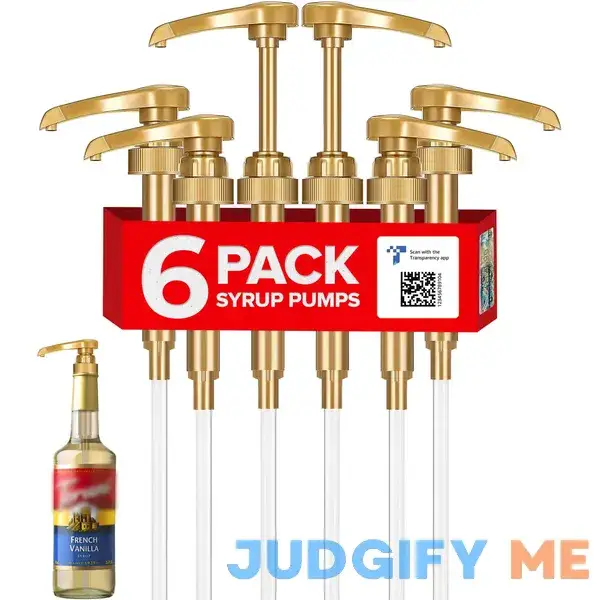 little squirt syrup pump Torani Syrup Pump 6-pack Gold little squirt syrup pump Torani Syrup Pump 6-pack Gold