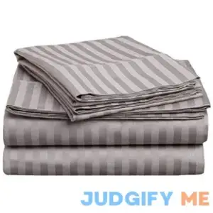 Egyptian Bedding Thread Count Four Piece Size Solid Bed Sheet Set