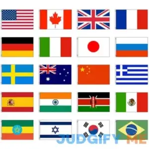 International 3x5 Flag Set of 20 Country Countries Polyester Flags Grommets Banner Brass Grommets House Banner Brass Grommets Fade Resistant Double