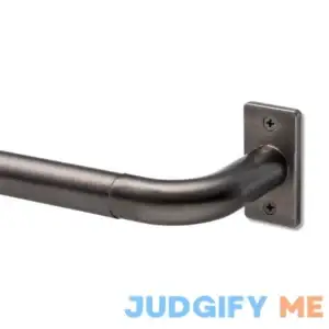 Threshold 66"-120" French Curtain Rod Matte Black