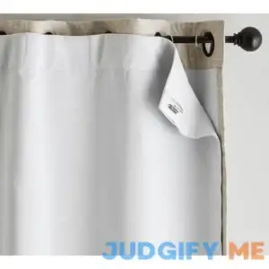 Pottery Barn Universal Blackout Curtain Liner 50 x