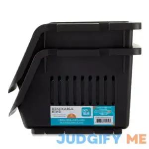 Pen+Gear Pen + Gear Stackable Polypropylene Plastic Storage Bins