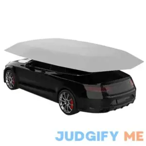 Terpovery Universal Car Sun Shade Umbrella Cover Tent Cloth Uv Protect Waterproof 4.2 x 2.1M