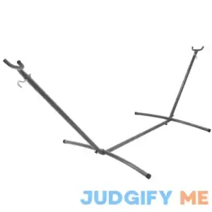 Equip Steel Gray Hammock Stand Open Size 108 in. L x 43 in. W x 40 in. H
