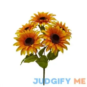 Mainstays Artificial Bush Sunflower