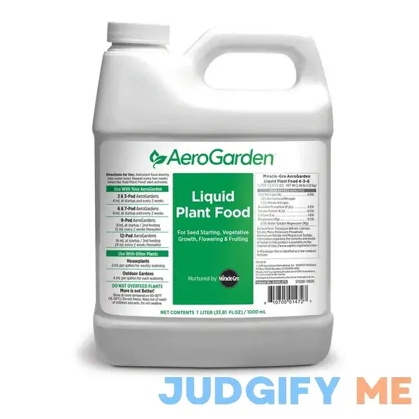 Aerogarden Liquid Plant Food with Nutrients Aerogarden Liquid Plant Food with Nutrients