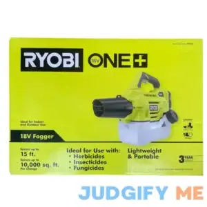Ryobi ONE+ 18-Volt Lithium-Ion Cordless Fogger/Mister with 2.0 Ah Battery and Charger Included