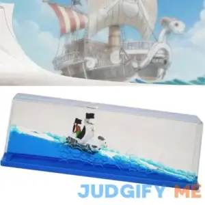 Unsinkable Boat Going Merry Pirate Ship Model in a Box Bottle